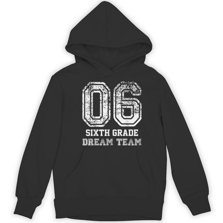Kids Hello Sixth Back To School 6th Grade Dream Team Teacher Women's Hoodie, novelty gifts, funny gifts Kids Hello Sixth Back To School 6th Grade Dream Team Teacher Women's Hoodie, novelty gifts, funny gifts
