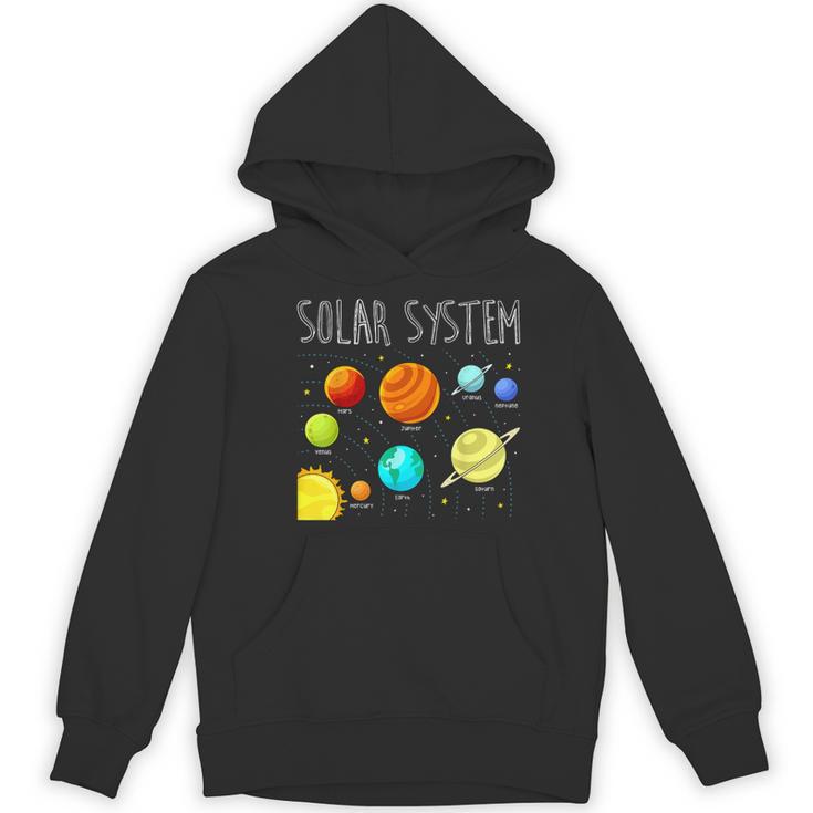 Kids Solar Systems Cute Planets Space Science Teacher School Women's Hoodie, novelty gifts, funny gifts
