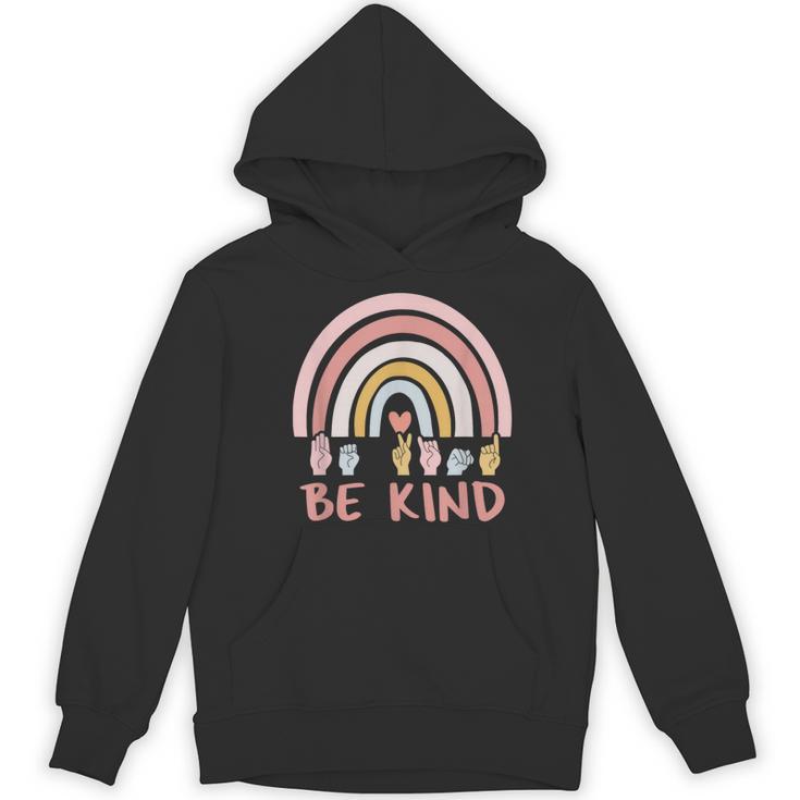 Be Kind ASL Sign Language Deaf SPED Teacher Kids Men Women Women's Hoodie, novelty gifts, funny gifts Be Kind ASL Sign Language Deaf SPED Teacher Kids Men Women Women's Hoodie, novelty gifts, funny gifts
