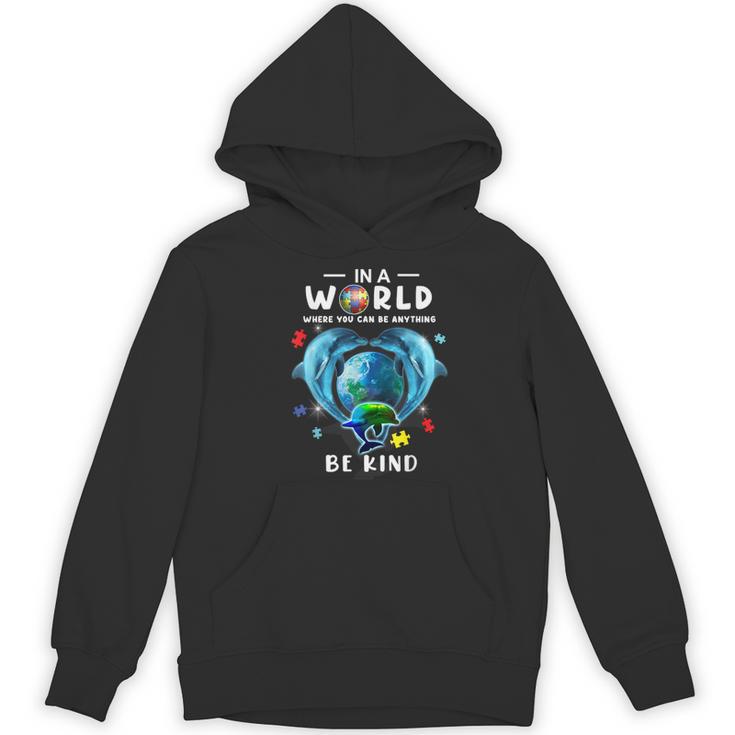 Be Kind Dolphin Autism Awareness Back To School Teacher Men Women Kids Women's Hoodie, novelty gifts, funny gifts Be Kind Dolphin Autism Awareness Back To School Teacher Men Women Kids Women's Hoodie, novelty gifts, funny gifts
