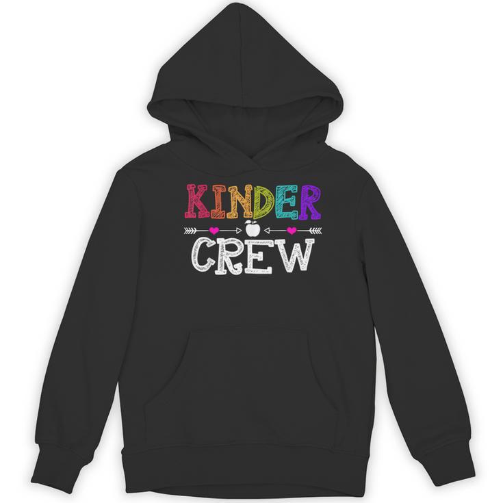 Kinder Crew Kindergarten Teacher 1st Day Of School Women's Hoodie, novelty gifts, funny gifts Kinder Crew Kindergarten Teacher 1st Day Of School Women's Hoodie, novelty gifts, funny gifts