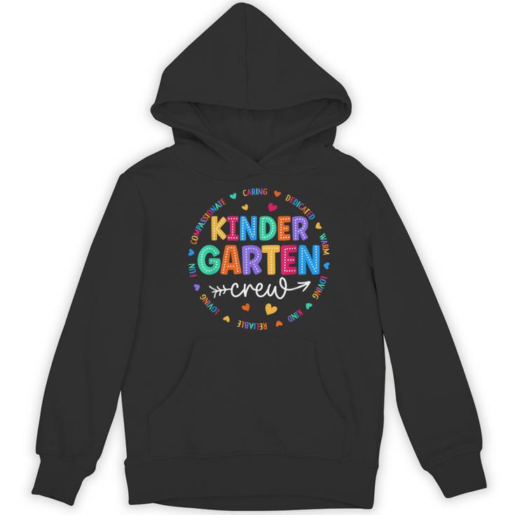 Kindergarten Crew Back To School Kindergarten Teacher Kids Women's Hoodie, novelty gifts, funny gifts