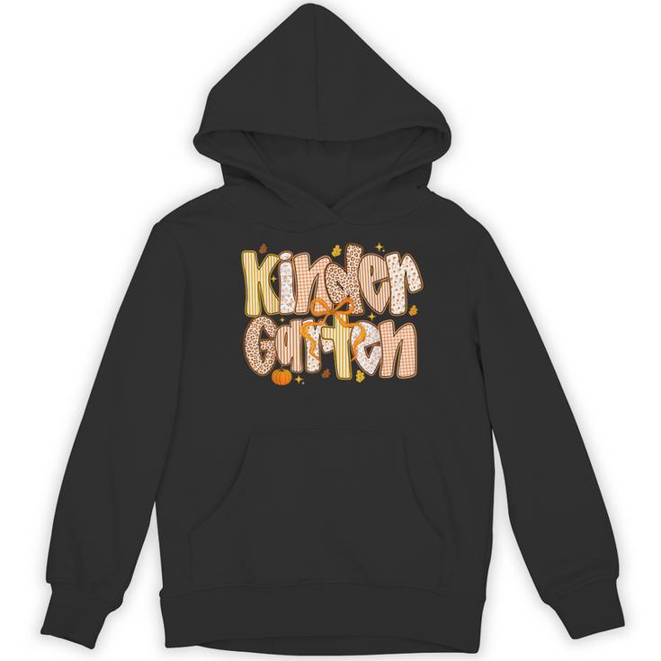 Kindergarten Teacher Fall Pumpkin Autumn Cute Women's Hoodie, novelty gifts, funny gifts Kindergarten Teacher Fall Pumpkin Autumn Cute Women's Hoodie, novelty gifts, funny gifts