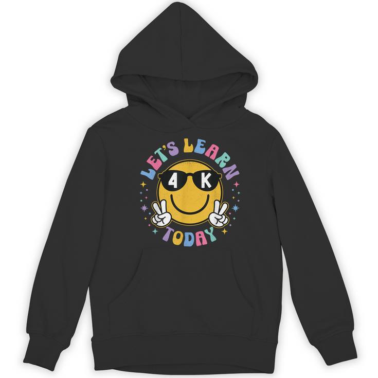 Lets Learn Today Shirt Smile Face 4K Teacher Back To School Women's Hoodie, novelty gifts, funny gifts Lets Learn Today Shirt Smile Face 4K Teacher Back To School Women's Hoodie, novelty gifts, funny gifts