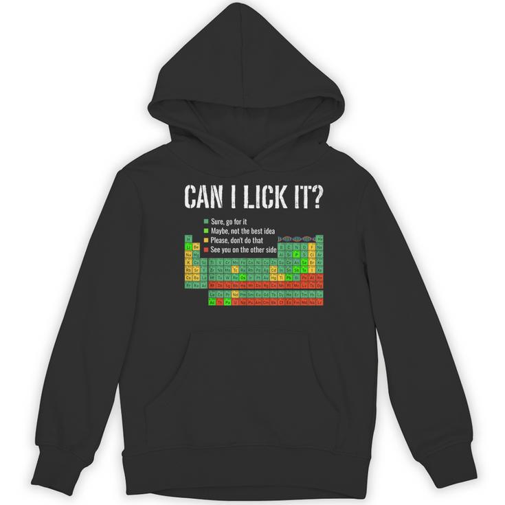 Can I Lick It Periodic Table Science Teacher Student Women's Hoodie, novelty gifts, funny gifts Can I Lick It Periodic Table Science Teacher Student Women's Hoodie, novelty gifts, funny gifts
