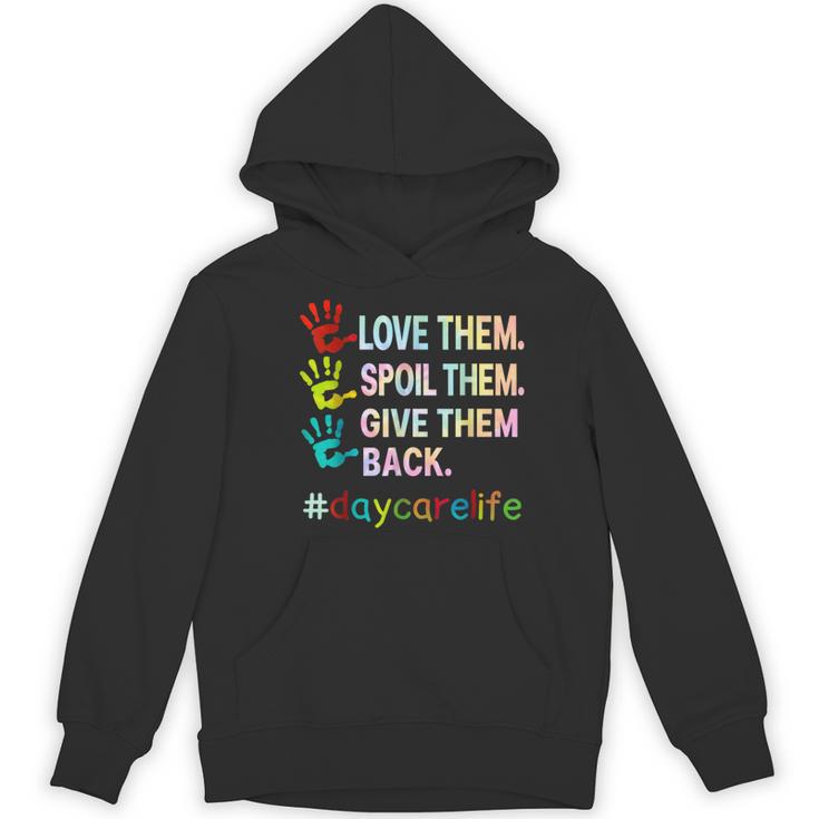 Love Daycare Provider Childcare Teacher Tie Dye Women's Hoodie, novelty gifts, funny gifts Love Daycare Provider Childcare Teacher Tie Dye Women's Hoodie, novelty gifts, funny gifts