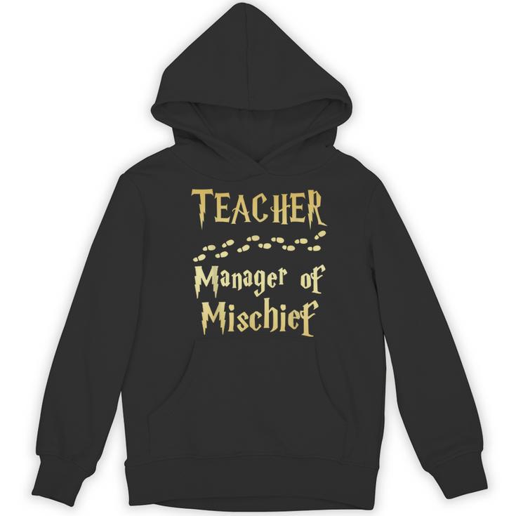 Magical Teacher Manager Of Mischief Birthday Family Party Women's Hoodie, novelty gifts, funny gifts Magical Teacher Manager Of Mischief Birthday Family Party Women's Hoodie, novelty gifts, funny gifts