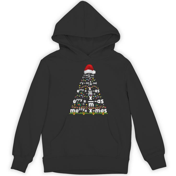Math Equation Merry Xmas Season Teacher Christmas Tree Women's Hoodie, novelty gifts, funny gifts
