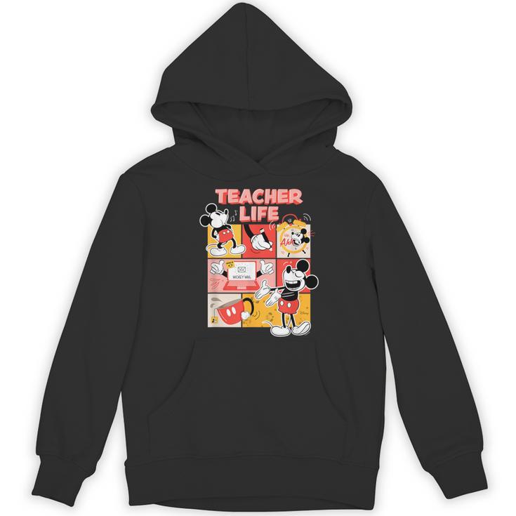 Mickey Mouse Teacher Life Women's Hoodie, novelty gifts, funny gifts Mickey Mouse Teacher Life Women's Hoodie, novelty gifts, funny gifts