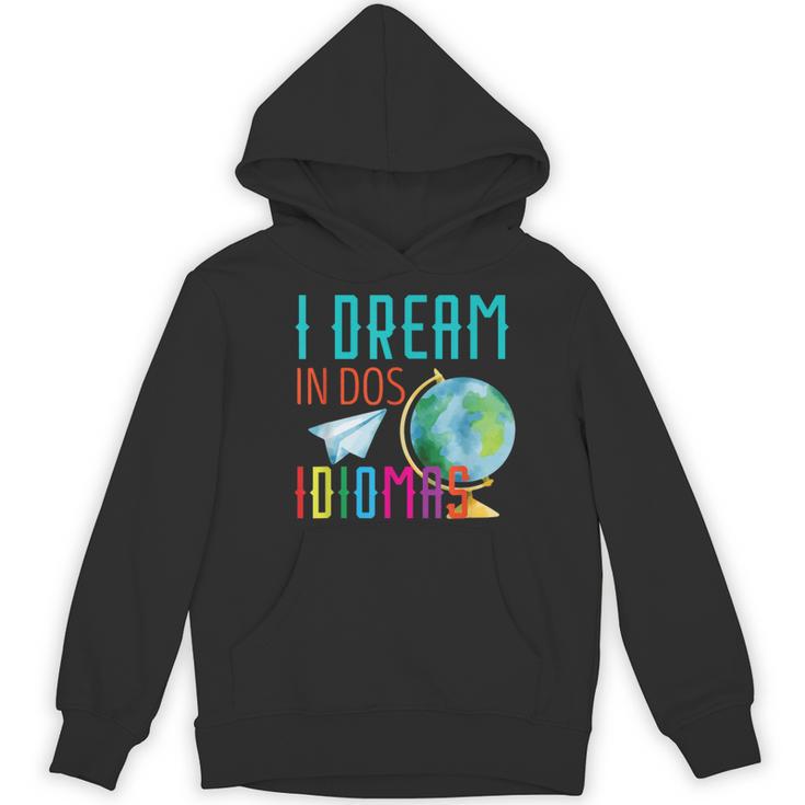 Multilingual Teacher In Dos Idiomas Linguist Language Women's Hoodie, novelty gifts, funny gifts Multilingual Teacher In Dos Idiomas Linguist Language Women's Hoodie, novelty gifts, funny gifts