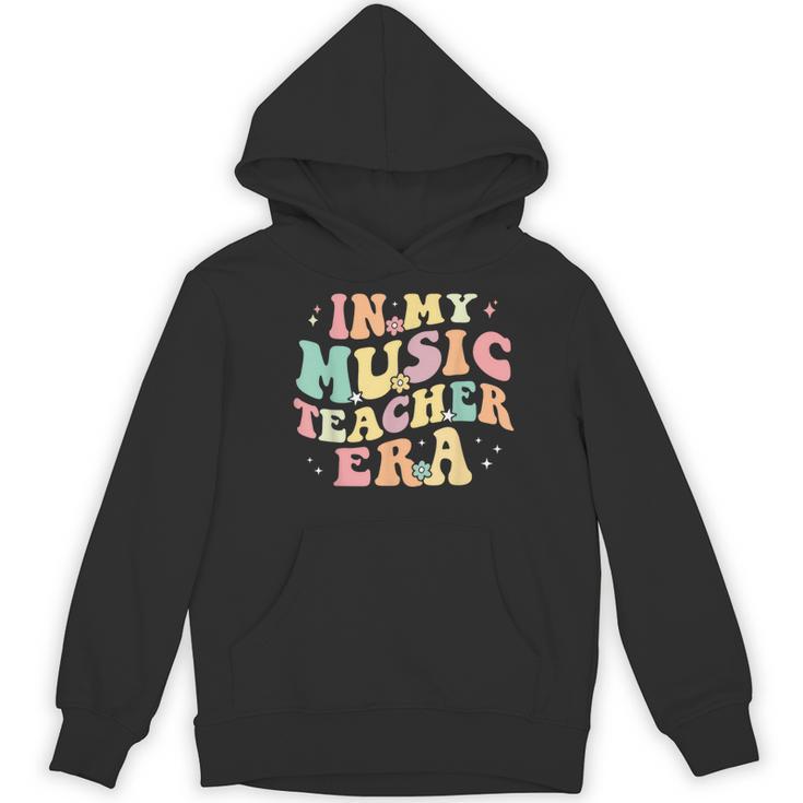 In My Music Teacher Era Retro Back To School Musician Band Men Women Women's Hoodie, novelty gifts, funny gifts In My Music Teacher Era Retro Back To School Musician Band Men Women Women's Hoodie, novelty gifts, funny gifts