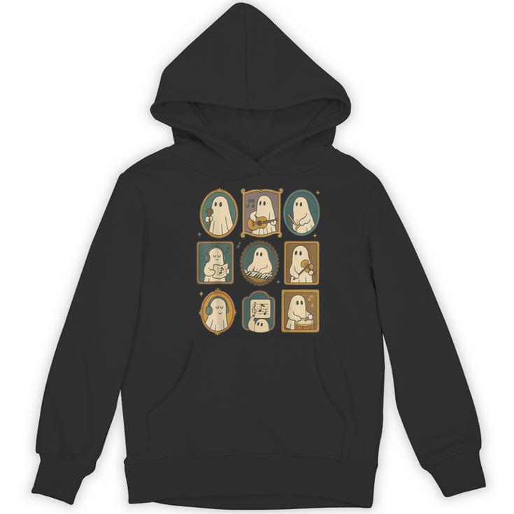 Music Teacher Orchestra Spooky Halloween Ghost Band Women's Hoodie, novelty gifts, funny gifts Music Teacher Orchestra Spooky Halloween Ghost Band Women's Hoodie, novelty gifts, funny gifts