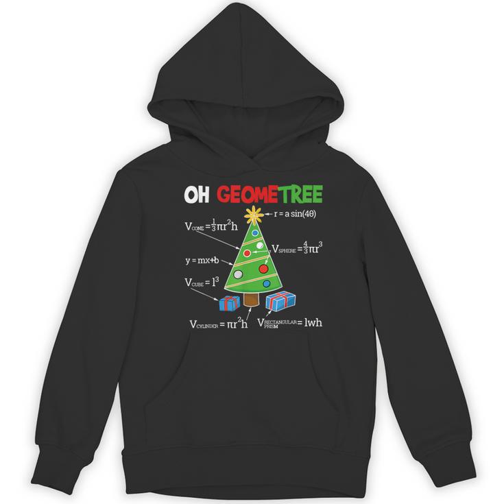 Oh Geometree Christmas Tree Geometry Math Teacher Women's Hoodie, novelty gifts, funny gifts