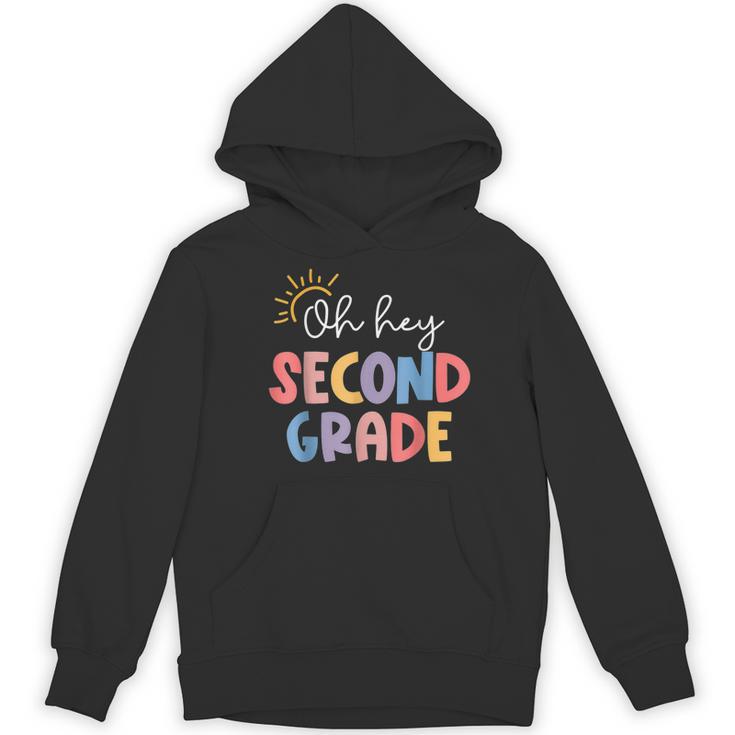 Oh Hey Second Grade First Day Of Teacher Girls Boys Kids Women's Hoodie, novelty gifts, funny gifts