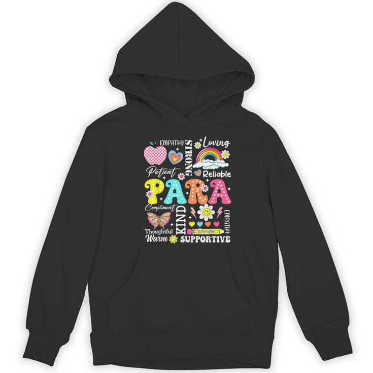 Paras Make It Possible Paraprofessional Paraeducator Teacher Women's Hoodie, novelty gifts, funny gifts Paras Make It Possible Paraprofessional Paraeducator Teacher Women's Hoodie, novelty gifts, funny gifts