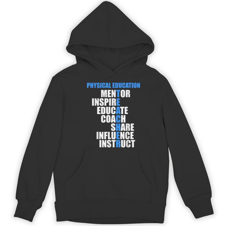 PE Physical Education Teacher For PE Teacher Women's Hoodie, novelty gifts, funny gifts