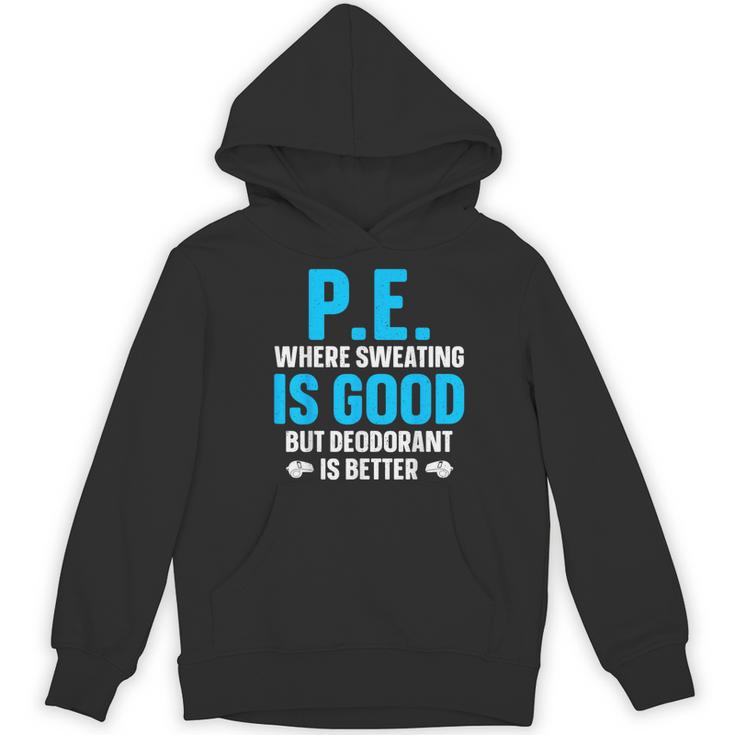 PE Teacher Art For Men Women Gym Teacher Appreciation Women's Hoodie, novelty gifts, funny gifts