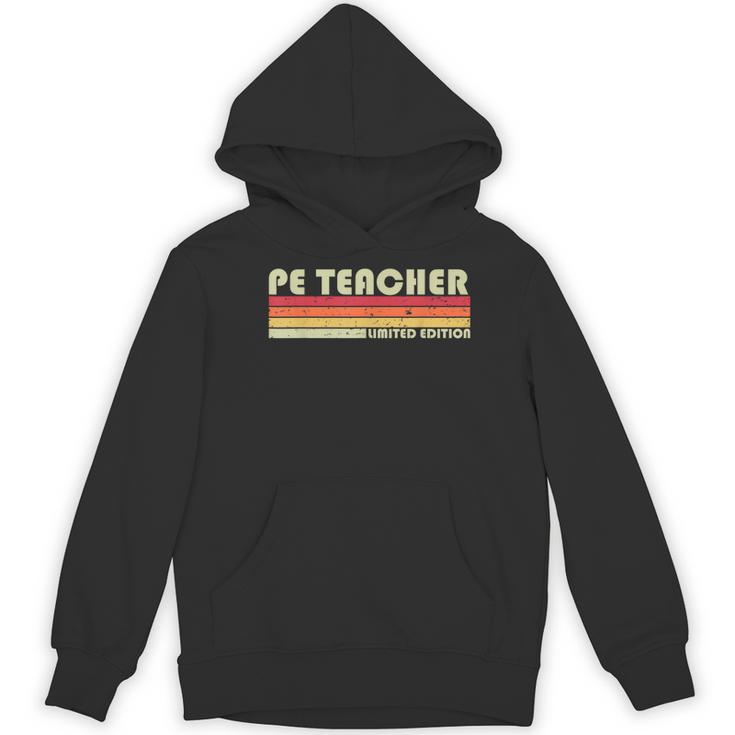 PE TEACHER Job Title Profession Birthday Worker Idea Women's Hoodie, novelty gifts, funny gifts