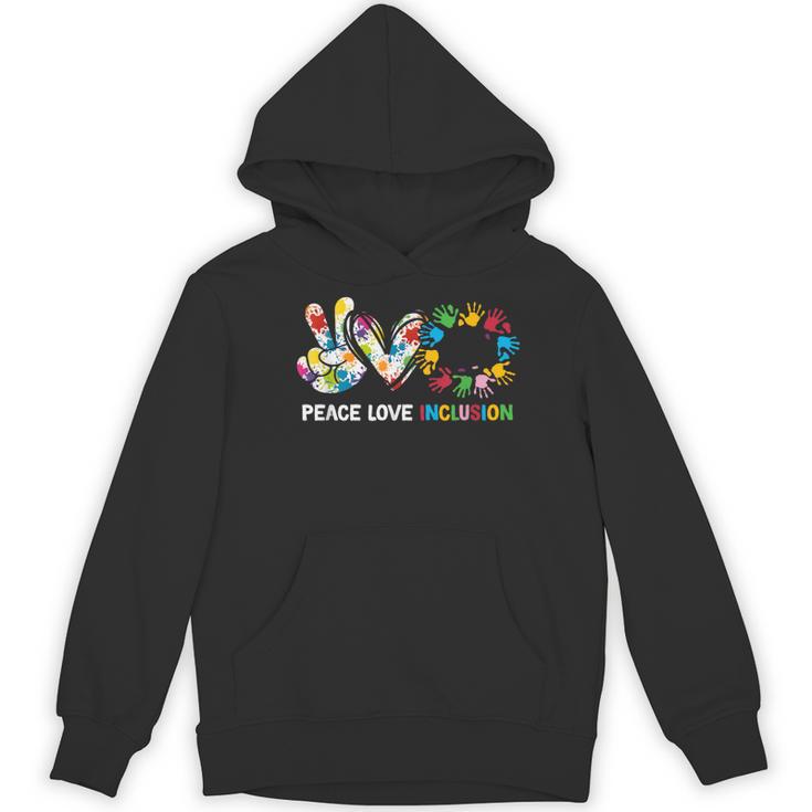 Peace Love Inclusion Sped Squad Special-Ed Teacher Daycare Women's Hoodie, novelty gifts, funny gifts Peace Love Inclusion Sped Squad Special-Ed Teacher Daycare Women's Hoodie, novelty gifts, funny gifts