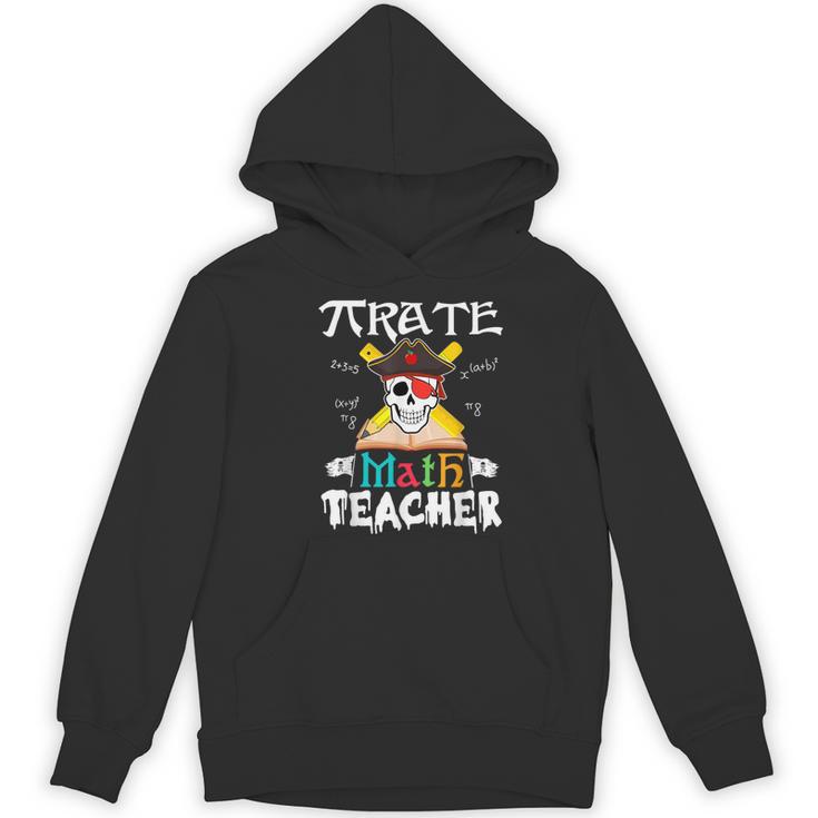 Pirate Math Teacher Skull Pirate Halloween Costume Women's Hoodie, novelty gifts, funny gifts