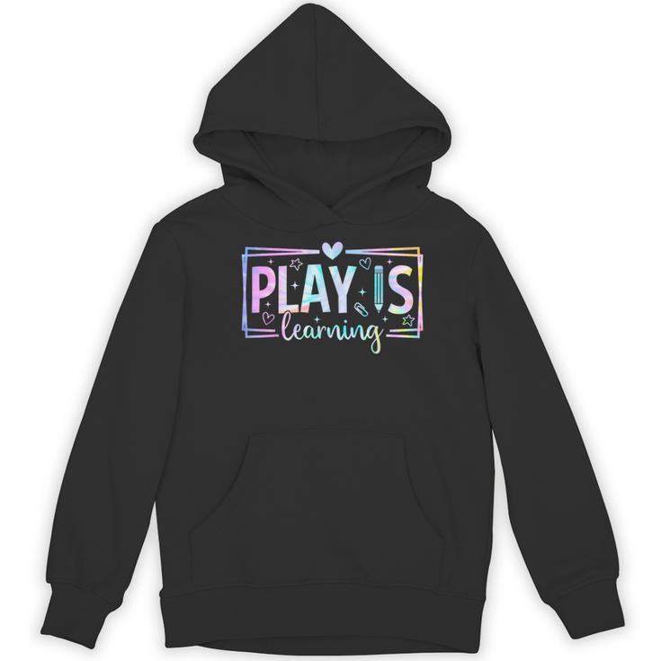 Play Is Learning Kindergarten Teacher Team Women Women's Hoodie, novelty gifts, funny gifts
