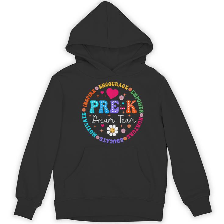 Pre K Dream Team Back To School Boys First Day Teacher Women's Hoodie, novelty gifts, funny gifts Pre K Dream Team Back To School Boys First Day Teacher Women's Hoodie, novelty gifts, funny gifts