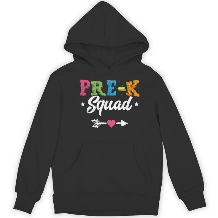 Pre-K Squad Teacher Student Kids Preschool Back To School Women's Hoodie, novelty gifts, funny gifts Pre-K Squad Teacher Student Kids Preschool Back To School Women's Hoodie, novelty gifts, funny gifts
