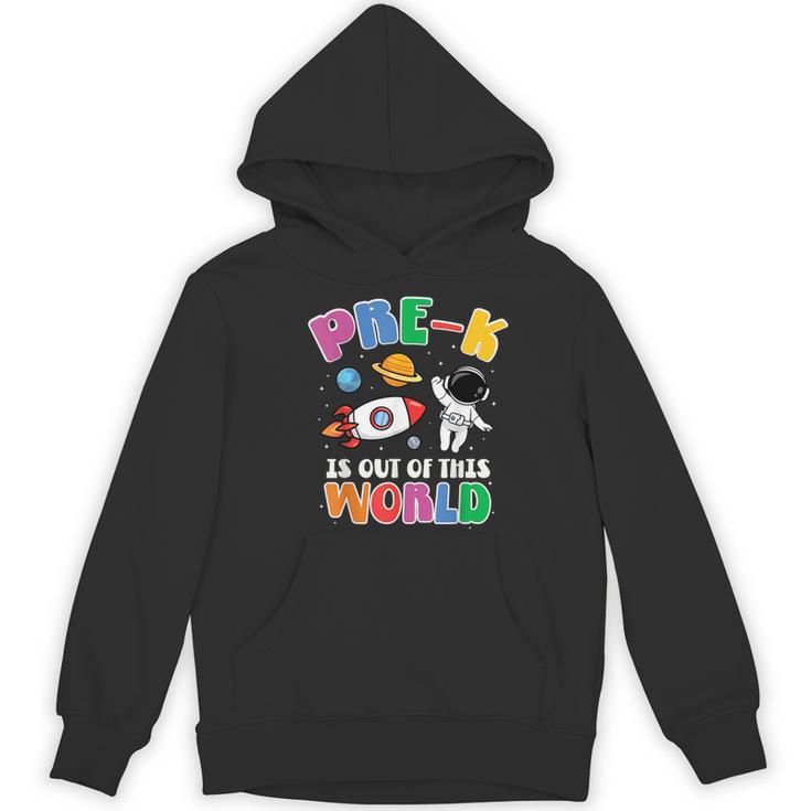 Pre-K Student Teacher Astronaut Space Back To School Women's Hoodie, novelty gifts, funny gifts
