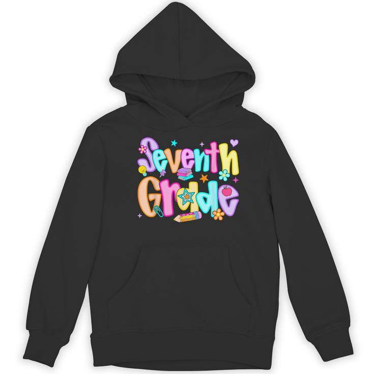 Preppy Seventh Grade Back To School 7th Grade Teachers Girls Women's Hoodie, novelty gifts, funny gifts Preppy Seventh Grade Back To School 7th Grade Teachers Girls Women's Hoodie, novelty gifts, funny gifts