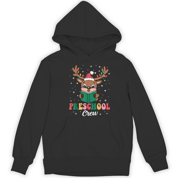 Preschool Crew Xmas Reindeer Teacher Student Christmas Women's Hoodie, novelty gifts, funny gifts Preschool Crew Xmas Reindeer Teacher Student Christmas Women's Hoodie, novelty gifts, funny gifts