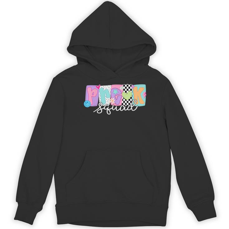 Preschool Squad Team Pre-K Crew Back To School Teacher Women's Hoodie, novelty gifts, funny gifts Preschool Squad Team Pre-K Crew Back To School Teacher Women's Hoodie, novelty gifts, funny gifts