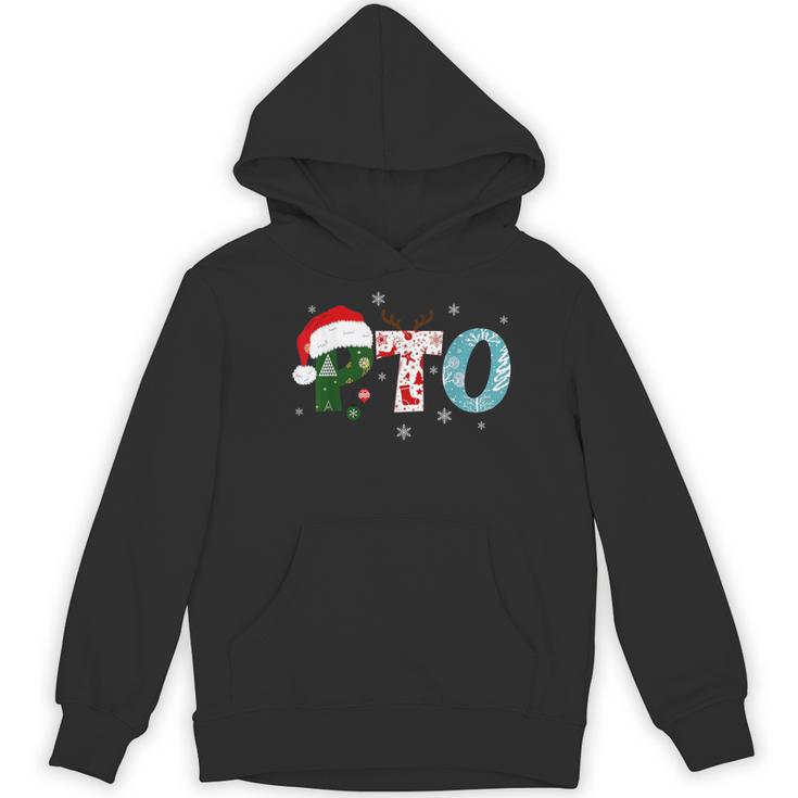 PTO Santa Hat Reindeer Parent Teacher Organization Christmas Women's Hoodie, novelty gifts, funny gifts PTO Santa Hat Reindeer Parent Teacher Organization Christmas Women's Hoodie, novelty gifts, funny gifts