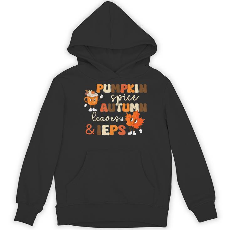 Pumpkin Spice Autumn Leaves IEPS Sped Teacher Fall Women's Hoodie, novelty gifts, funny gifts Pumpkin Spice Autumn Leaves IEPS Sped Teacher Fall Women's Hoodie, novelty gifts, funny gifts