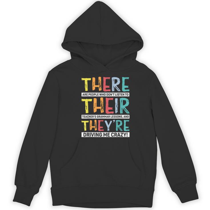 There Their They’Re Grammar Joke For English Teacher Student Women's Hoodie, novelty gifts, funny gifts There Their They’Re Grammar Joke For English Teacher Student Women's Hoodie, novelty gifts, funny gifts