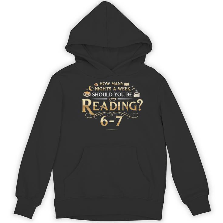 Reading 6–7 Teacher Librarian English Book Lover Quote Women's Hoodie, novelty gifts, funny gifts