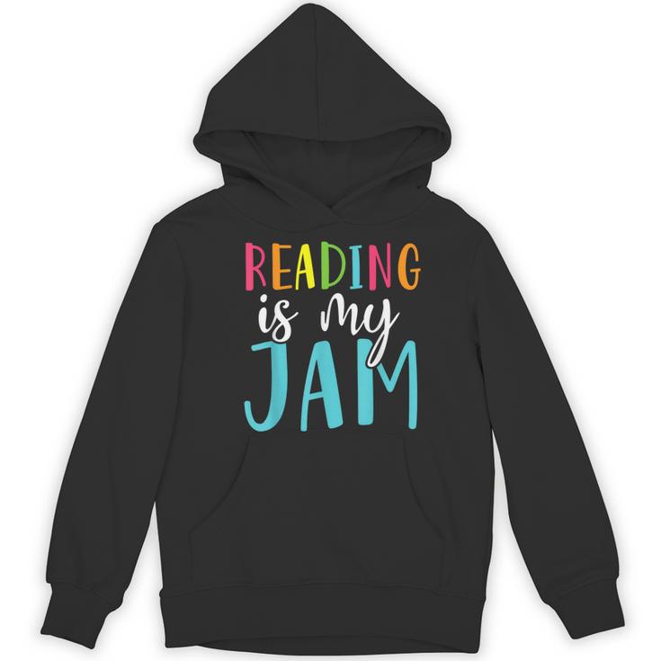 Reading Is My Jam Back To School Teacher Women's Hoodie, novelty gifts, funny gifts Reading Is My Jam Back To School Teacher Women's Hoodie, novelty gifts, funny gifts