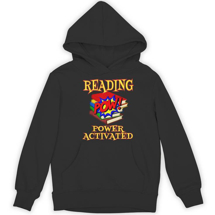 Reading Super Power Activated Superhero Teacher Or Student Men Women Girls Kids Women's Hoodie, novelty gifts, funny gifts