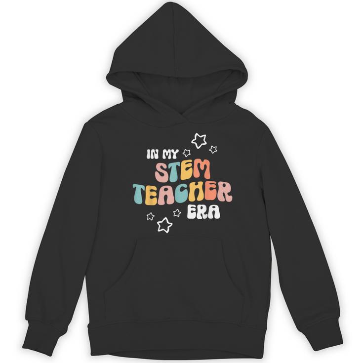 Retro Boho Math Science Professor In My STEM Teacher Era Women's Hoodie, novelty gifts, funny gifts