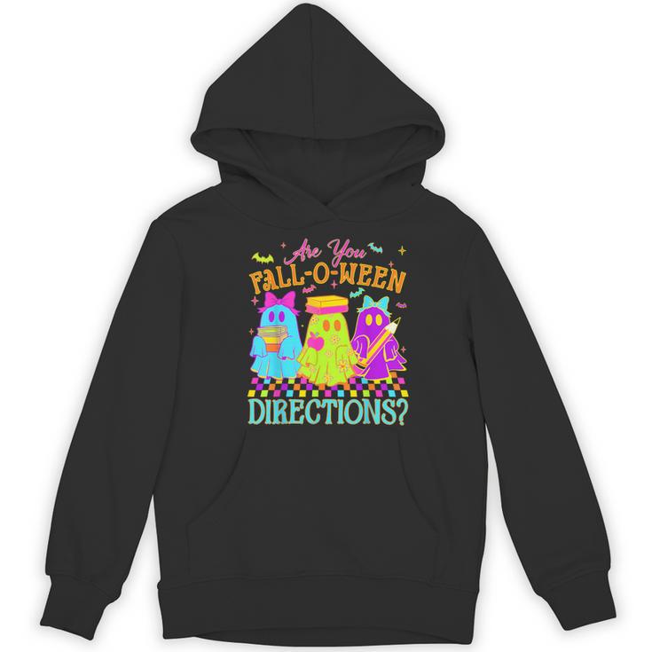 Retro Are You Falloween Direction Teacher Spooky Halloween Women's Hoodie, novelty gifts, funny gifts Retro Are You Falloween Direction Teacher Spooky Halloween Women's Hoodie, novelty gifts, funny gifts