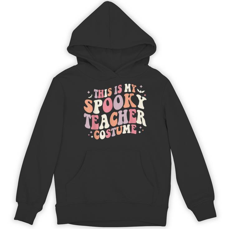 Retro Halloween This Is My Spooky School Teacher Costume Women's Hoodie, novelty gifts, funny gifts Retro Halloween This Is My Spooky School Teacher Costume Women's Hoodie, novelty gifts, funny gifts