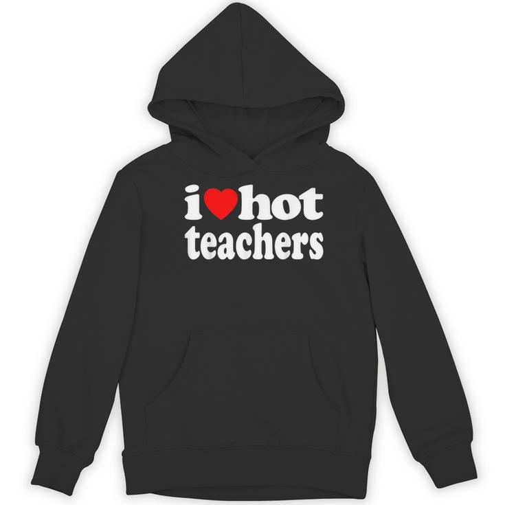 Retro I Love Hot Teachers Vintage I Heart Hot Teacher Men Women Girls Kids Women's Hoodie, novelty gifts, funny gifts