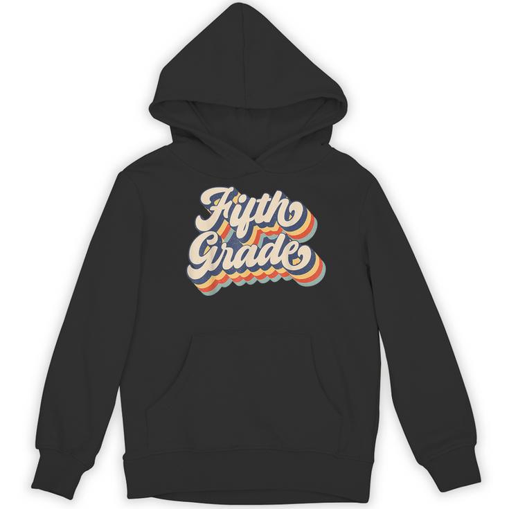 Retro Sunset Fifth Grade Teacher & Student Back To School Women's Hoodie, novelty gifts, funny gifts Retro Sunset Fifth Grade Teacher & Student Back To School Women's Hoodie, novelty gifts, funny gifts