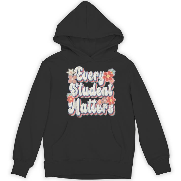 Retro Vintage Every Student Matters Teacher Paraprofessional Women's Hoodie, novelty gifts, funny gifts Retro Vintage Every Student Matters Teacher Paraprofessional Women's Hoodie, novelty gifts, funny gifts