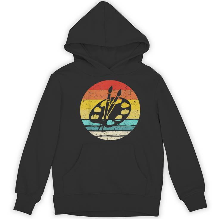 Retro Vintage Paint Palette Costume Artist Art Teacher Men Women Women's Hoodie, novelty gifts, funny gifts