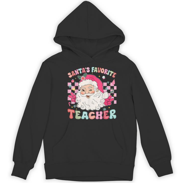 Santa Favorite Teacher Shirt Teacher Christmas Women's Hoodie, novelty gifts, funny gifts Santa Favorite Teacher Shirt Teacher Christmas Women's Hoodie, novelty gifts, funny gifts