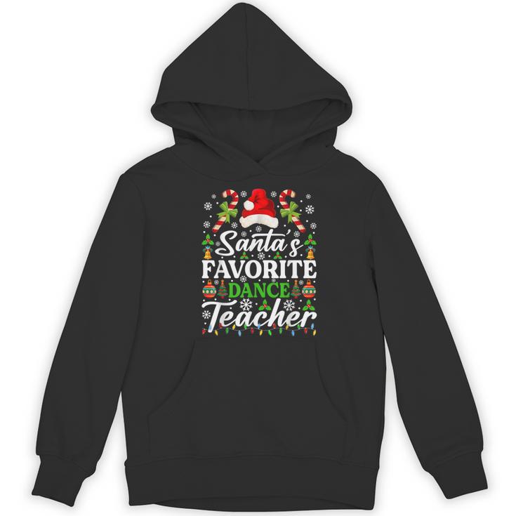 Santa's Favorite Dance Teacher Shirt Christmas Pajama Women's Hoodie, novelty gifts, funny gifts Santa's Favorite Dance Teacher Shirt Christmas Pajama Women's Hoodie, novelty gifts, funny gifts