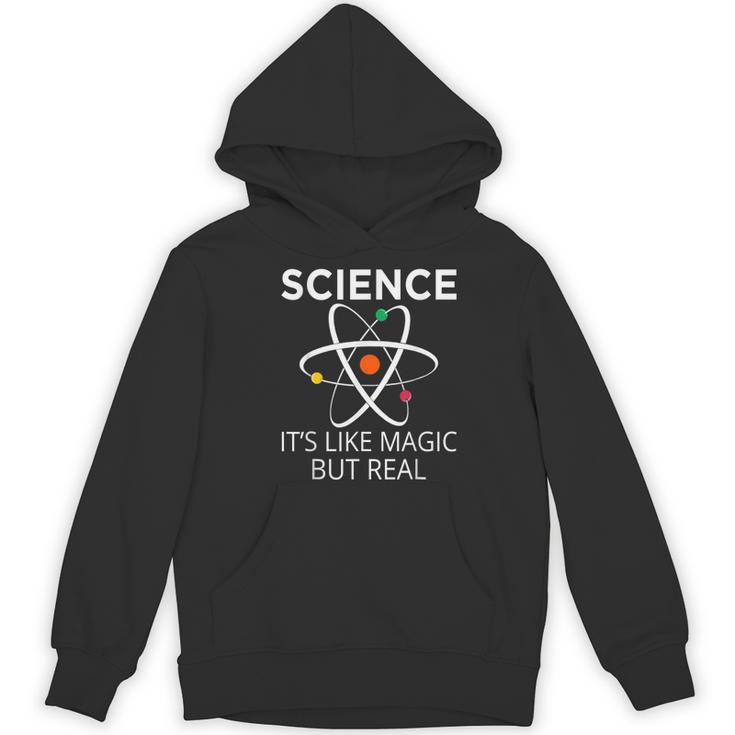 Science It's Like Magic But Real Teachers Students Scientist Women's Hoodie, novelty gifts, funny gifts