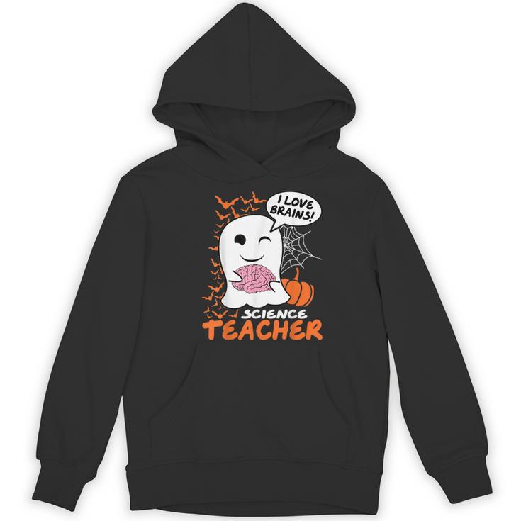 Science Teacher Cute Ghost Halloween Teacher Men Women Women's Hoodie, novelty gifts, funny gifts