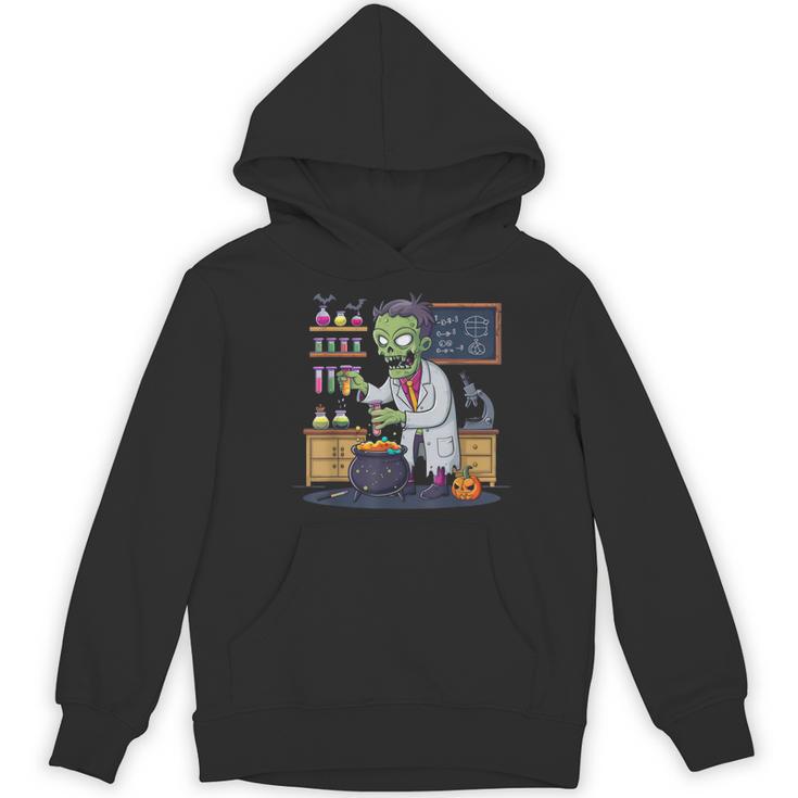Science Teacher Halloween Shirt Zombie Chemistry Scientist Women's Hoodie, novelty gifts, funny gifts