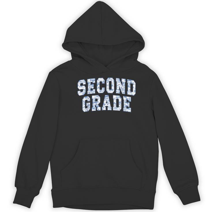 Second Grade Floral Blue Back To School 2nd Grade Teacher Women's Hoodie, novelty gifts, funny gifts Second Grade Floral Blue Back To School 2nd Grade Teacher Women's Hoodie, novelty gifts, funny gifts